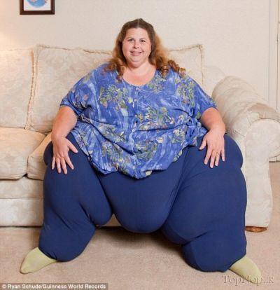 big woman 1 عکس چاق ترین زن جهان